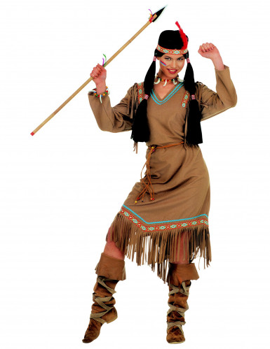 vegaoo Indianerinnenkost&uuml;m f&uuml;r Damen L