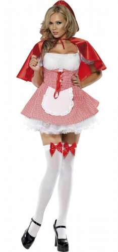 vegaoo Rotk&auml;ppchen-Kost&uuml;m f&uuml;r Damen XS