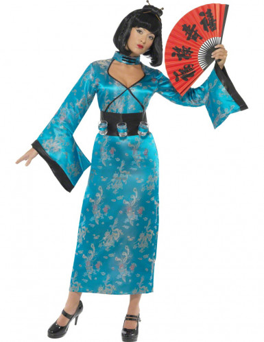 vegaoo Chinesin-Kost&uuml;m f&uuml;r Damen L