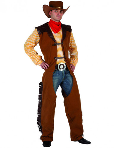 vegaoo Cowboy-Kost&uuml;m f&uuml;r Herren M