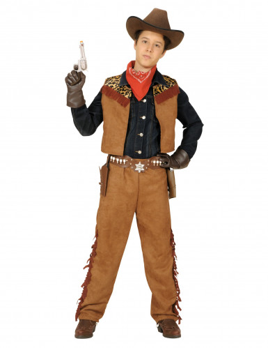 vegaoo Cowboy-Kost&uuml;m f&uuml;r Jungen 5 bis 7 Jahre