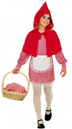 vegaoo Rotk&auml;ppchen-Kost&uuml;m f&uuml;r M&auml;dchen 7-9 Jahre