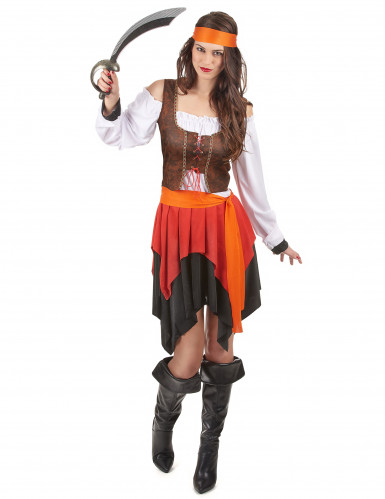 vegaoo Piraten-Kost&uuml;m f&uuml;r Damen L