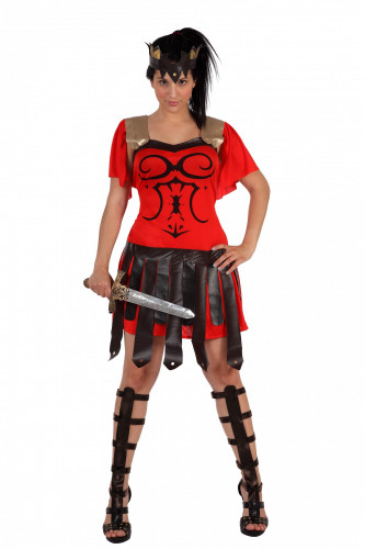 vegaoo Gladiator - Kost&uuml;m f&uuml;r Damen Einheitsgr&ouml;&szlig;e