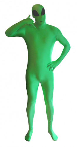 vegaoo Morphsuits� -  Alien - Kost&uuml;m f&uuml;r Erwachsene XL