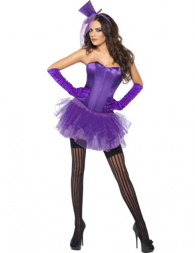 vegaoo Sexy lila Kost&uuml;m f&uuml;r Damen Einheitsgr&ouml;&szlig;e