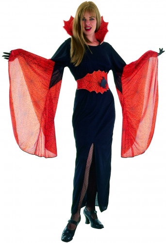 vegaoo Halloween Vampir-Kost&uuml;m f&uuml;r Damen Einheitsgr&ouml;&szlig;e