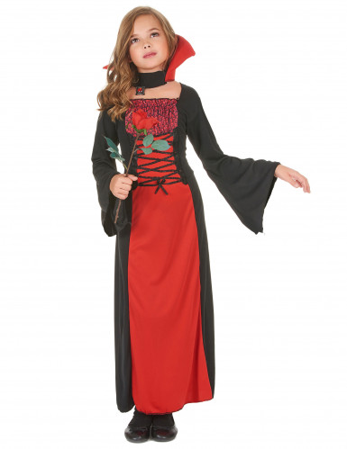vegaoo Halloween Vampir-Kost&uuml;m f&uuml;r M&auml;dchen 4 bis 6 Jahre