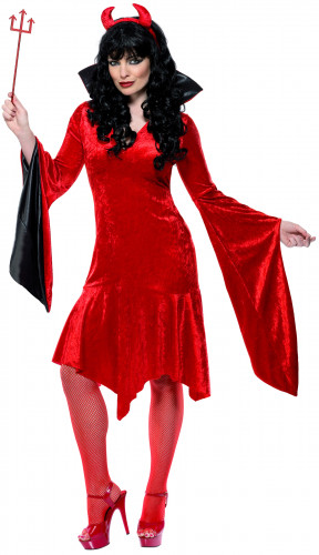 vegaoo Teufels-Kost&uuml;m Halloween f&uuml;r Damen S