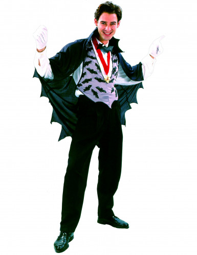 vegaoo Dracula-Kost&uuml;m Halloween f&uuml;r Herren Einheitsgr&ouml;&szlig;e