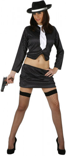 vegaoo Sexy Gangster-Kost&uuml;m f&uuml;r Damen L