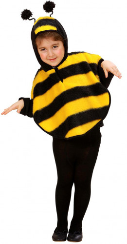 vegaoo Poncho Bienenkost&uuml;m f&uuml;r M&auml;dchen 0 bis 3 Jahre