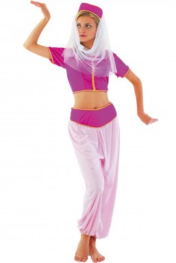vegaoo Orientalisches Prinzessinnen-Kost&uuml;m f&uuml;r Damen Einheitsgr&ouml;&szlig;e
