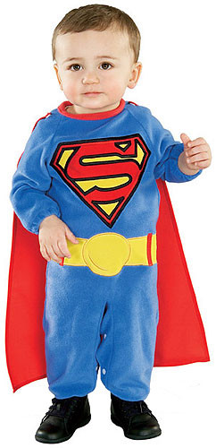 vegaoo Superman�-Kost&uuml;m f&uuml;r Babys 6-12 Monate