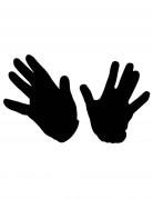 Schwarze Handschuhe