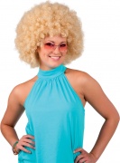 Afro-Perücke blond für Erwachsene
