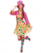 Clowns-Kost�m f�r Damen