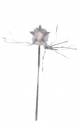 Glänzender Weihnachtsstab mit Stern