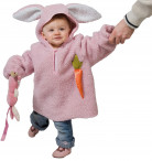 Hasenkostüm rosa für Kinder