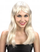 Langhaarperücke blond für Damen