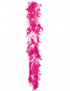 Boa fuchsia/weiß für Erwachsene