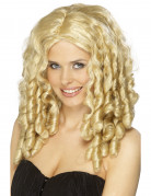 Blonde Star-Per�cke f�r Damen, Locken