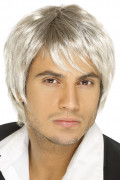 Blonde Boy band-Perücke für Herren