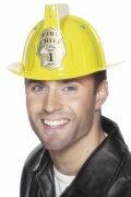 Gelber Feuerwehrhelm für Erwachsene