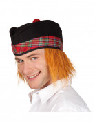 Schotten - Mütze mit Haar für Erwachsene