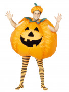 Aufblasbares K�rbis-Kost�m Halloween f�r Erwachsene 