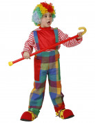 Jungen-Kost�m Clown mit bunten Karos