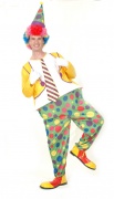Clownskost�m f�r Herren
