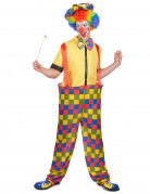 Clownskost�m f�r Herren