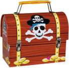 Piratenkiste aus Metall
