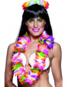 Hawaiianische Kette grelle Farben