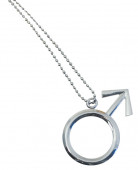 Kette mit m�nnlichem Symbol
