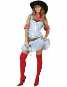 Cowgirl-Kostüm für Damen