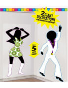 Wand-Deko Discot�nzer