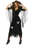 Spinnen-Kostüm Halloween für Damen