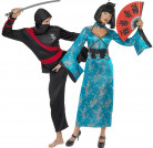 Chinesinnen und Ninja Paarkost�m