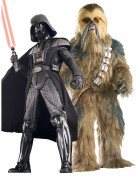 Darth Vader™ und Chewbacca™-Paarkostüm für Erwachsene