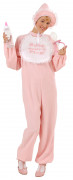 Rosa Baby-Kost�m f�r Damen