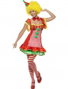 Happy Clown-Kost�m f�r Damen