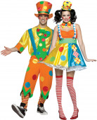 Clowns-Kostüm für Paare