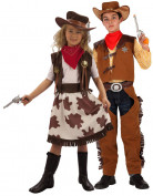 Cowgirl-Cowboy - Kostüm für Kinder