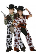 Cowboy-Paarkostüm für Jungen