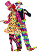 Clownskostüm für Paare