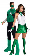 Green Lantern�-Paarkost�m f�r Erwachsene