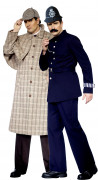 Sherlock Holmes� und Polizisten-Kost�m f�r Erwachsene