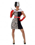 Lady Cruella-Kostüm für Damen
